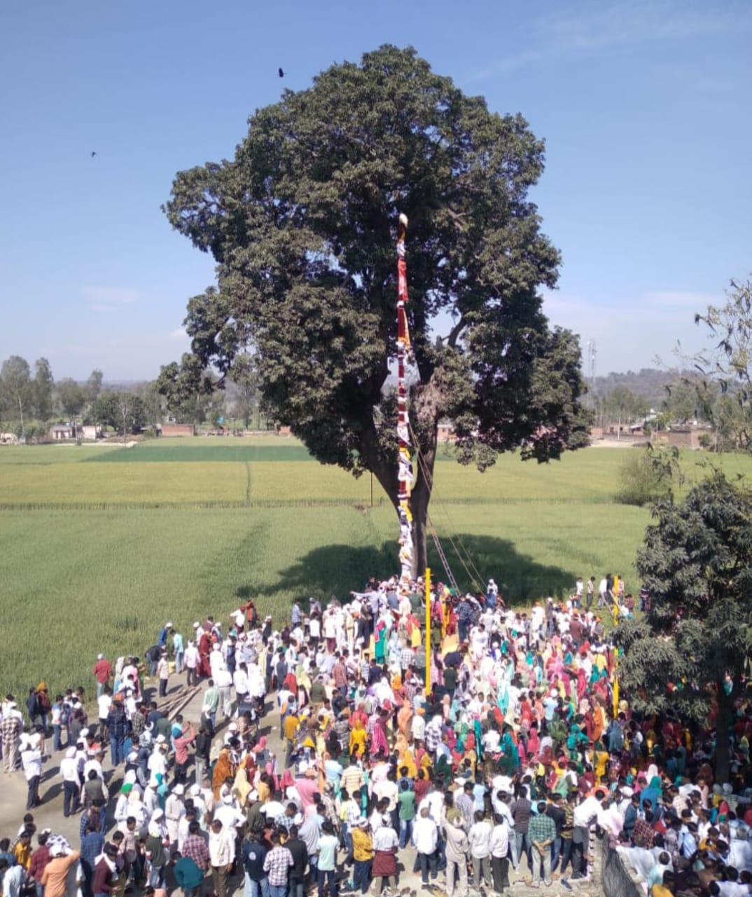 अराईयांवाला, हरियाणा में श्री गुरु राम राय जी महाराज के जयकारों से निहाल हुई संगतें