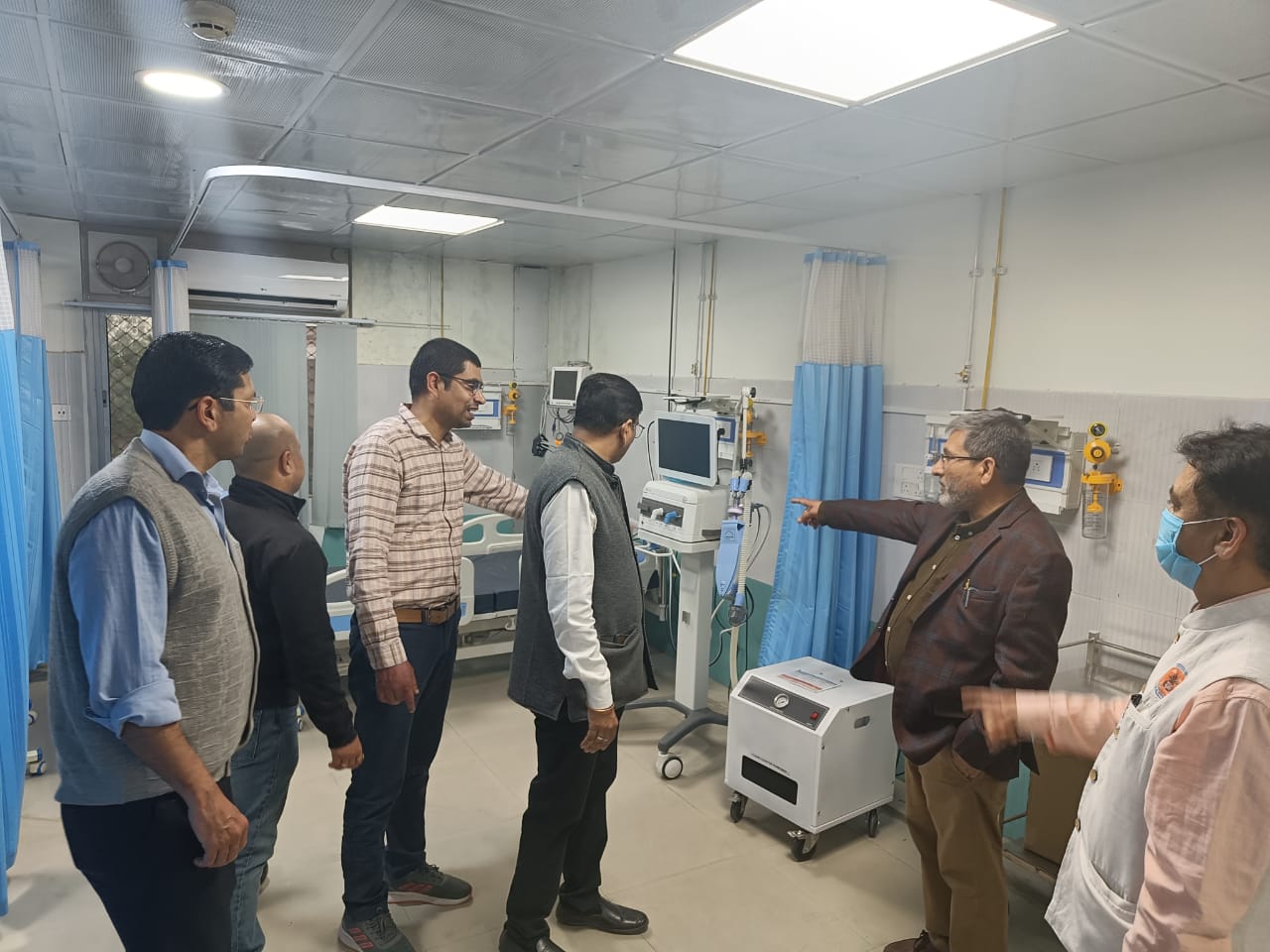 मेडिट्रिना ग्रुप ऑफ हॉस्पिटल्स कार्डियो यूनिट देहरादून ने किया निरीक्षण