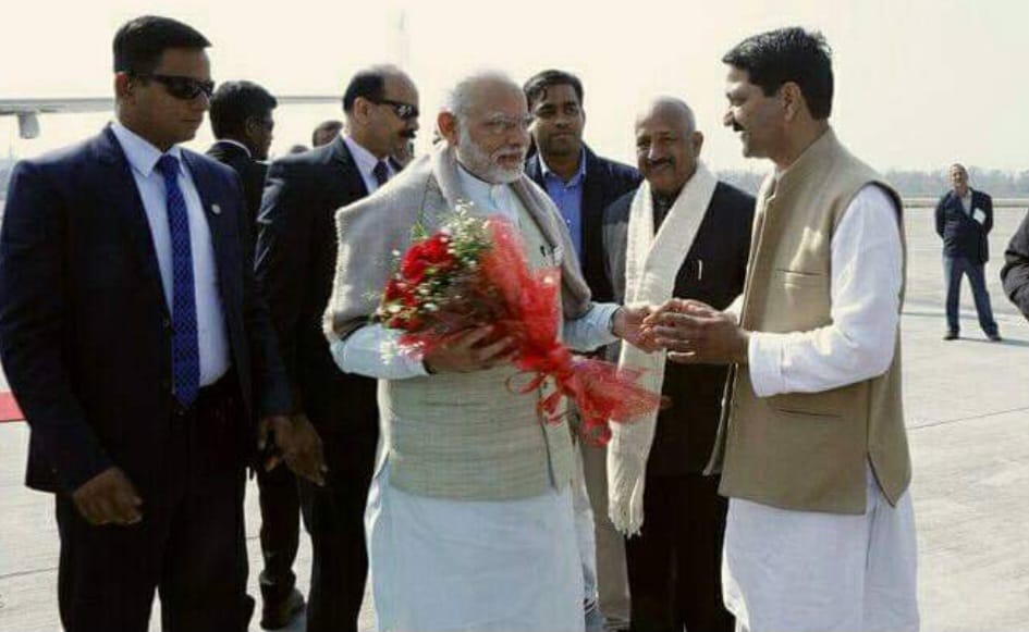 श्री बदरीनाथ धाम में प्रधानमंत्री नरेन्द्र मोदी के जन्मदिन पर उनके नाम गोत्र से आज प्रात: भगवान बदरीविशाल की महाभिषेक पूजा संपन्न हुई