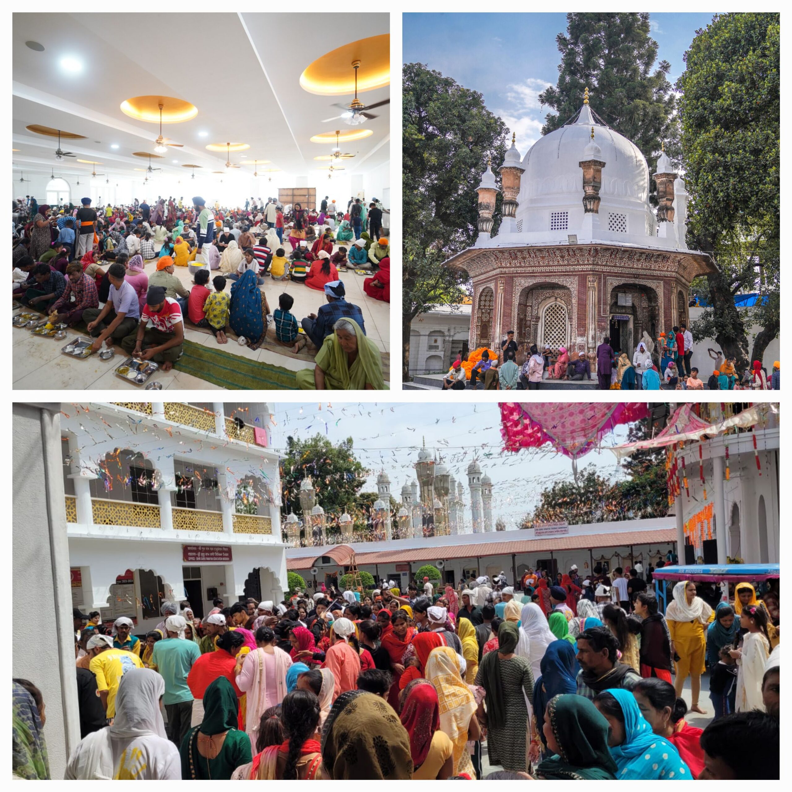 श्री दरबार साहिब में संगतों के पहुंचने का क्रम हुआ तेज़