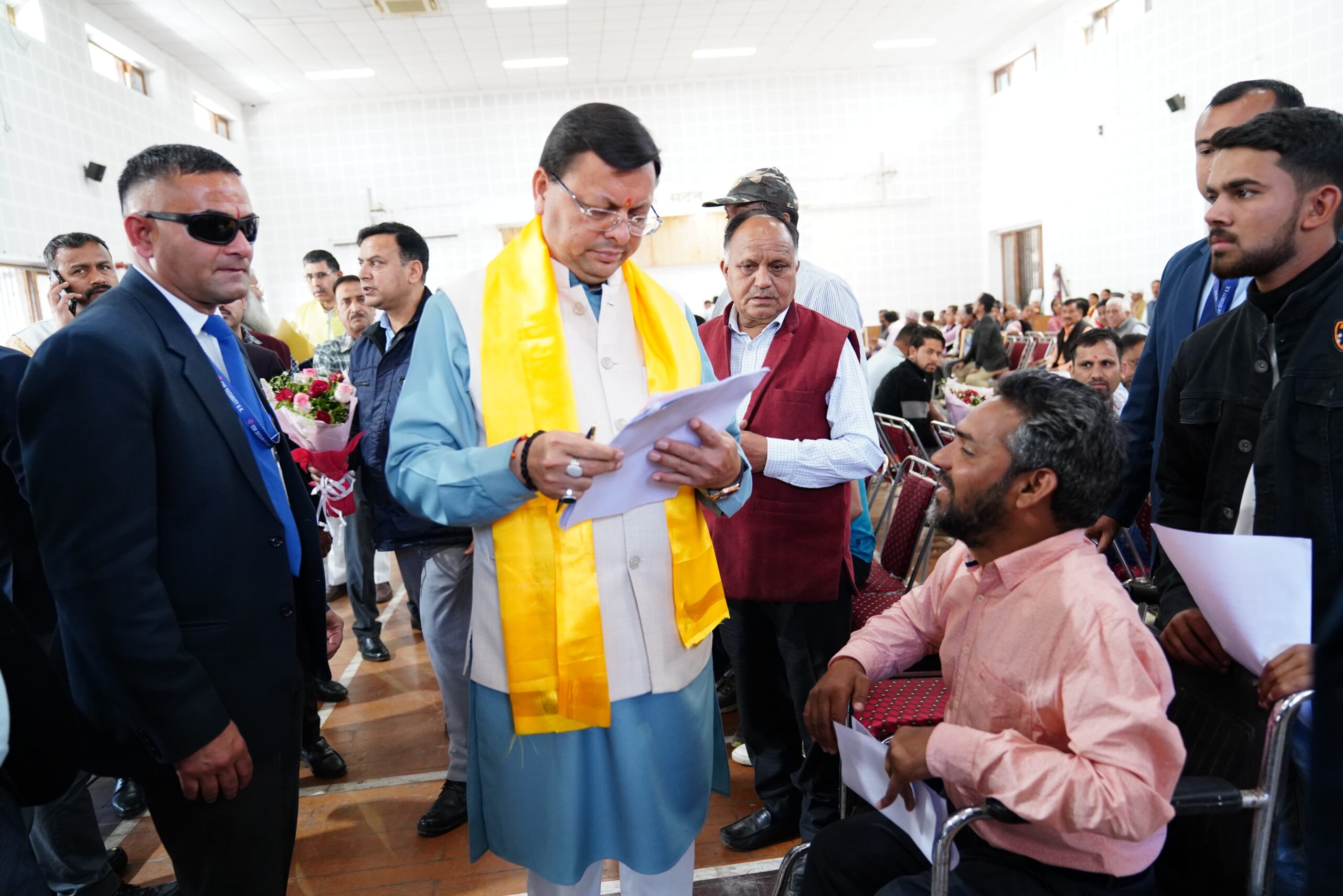 मुख्यमंत्री ने निर्देश दिये कि जन समस्याओं का शीघ्रता से समाधान किया जाए