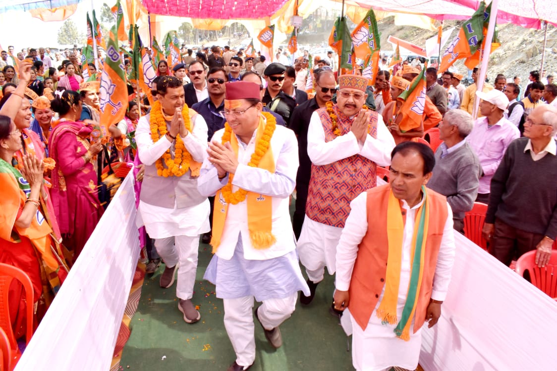 निश्चित ही चौबट्टाखाल से शत प्रतिशत वोटिंग अनिल बलूनी और प्रधानमंत्री मोदी के पक्ष में होगी : मुख्यमंत्री धामी