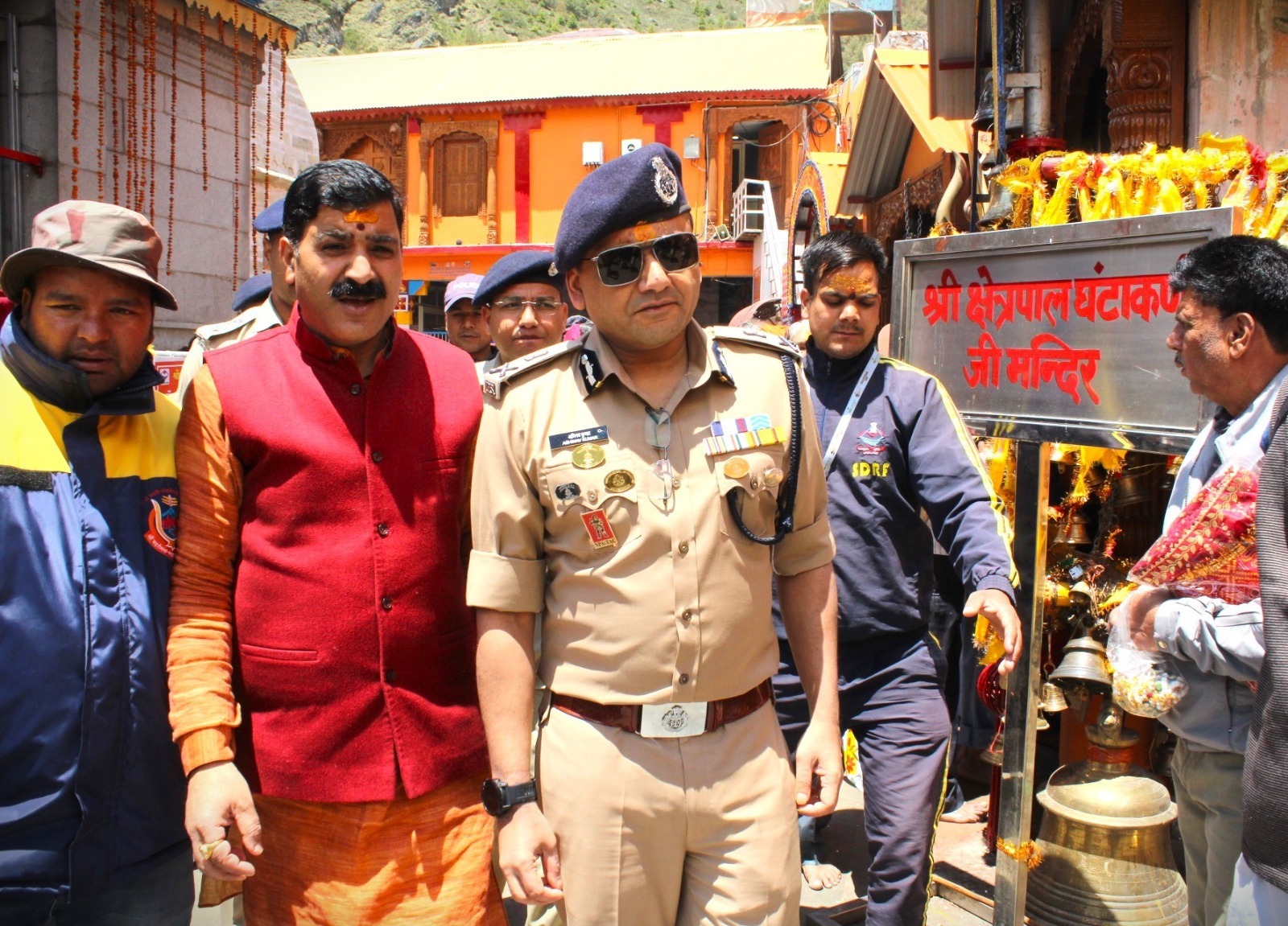डीजीपी अभिनव कुमार ने श्री बद्रीनाथ धाम पहुँचकर “अतिथि देवो भव” की भावना से अपने कर्तव्यों का निर्वहन करने के दिये आवश्यक दिशा-निर्देश