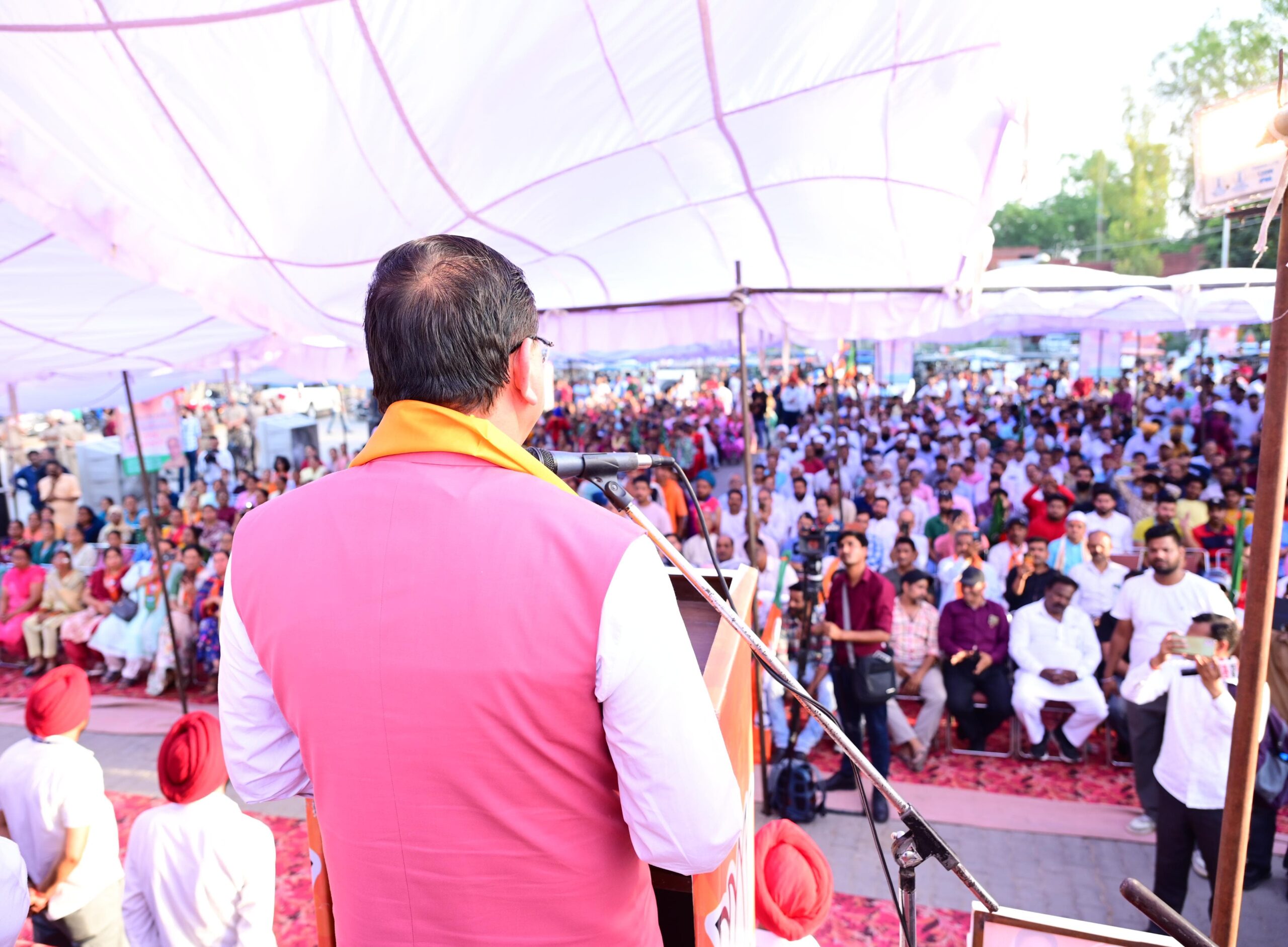 मुख्यमंत्री ने जनता से पटियाला से भाजपा प्रत्याशी परनीत कौर को विजयी बनाकर मोदी को तीसरी बार प्रधानमंत्री बनाने में अपना योगदान देने की बात कही