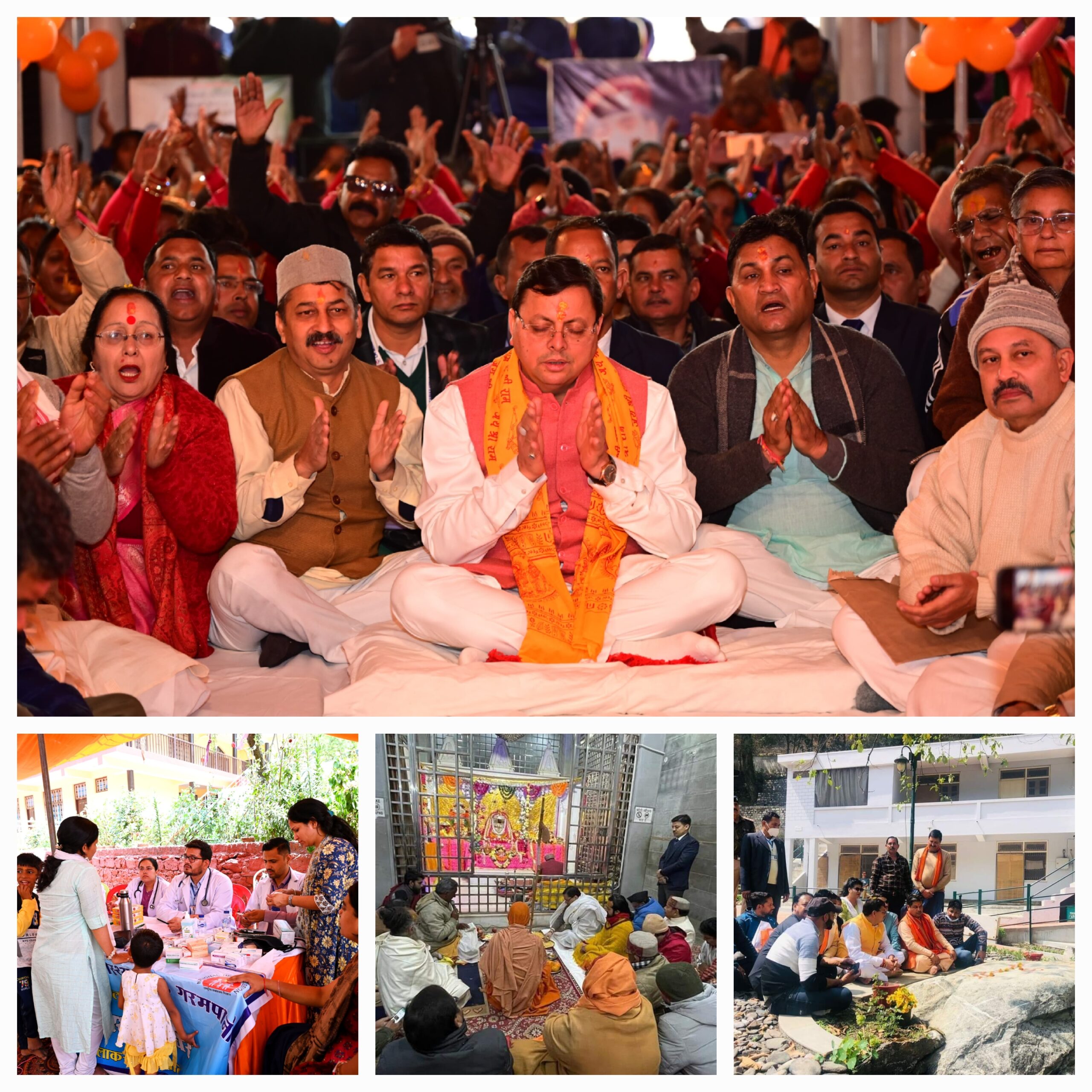 हल्द्वानी से कैंचीधाम तक सरकार द्वारा संचालित 460 वाहनों की शटल सेवाओं से श्रद्धालुओं ने की सुरक्षित आवाजाही