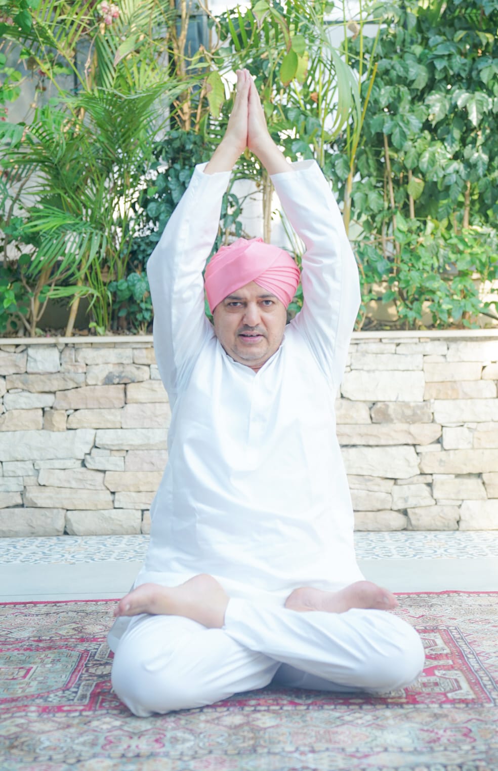 योग साधना से मस्तिष्क व शरीर तनाव मुक्त रहते हैं, मानव अशांति व रोगों से बच सकता है:श्रीमहंत देवेन्द्र दास जी महाराज