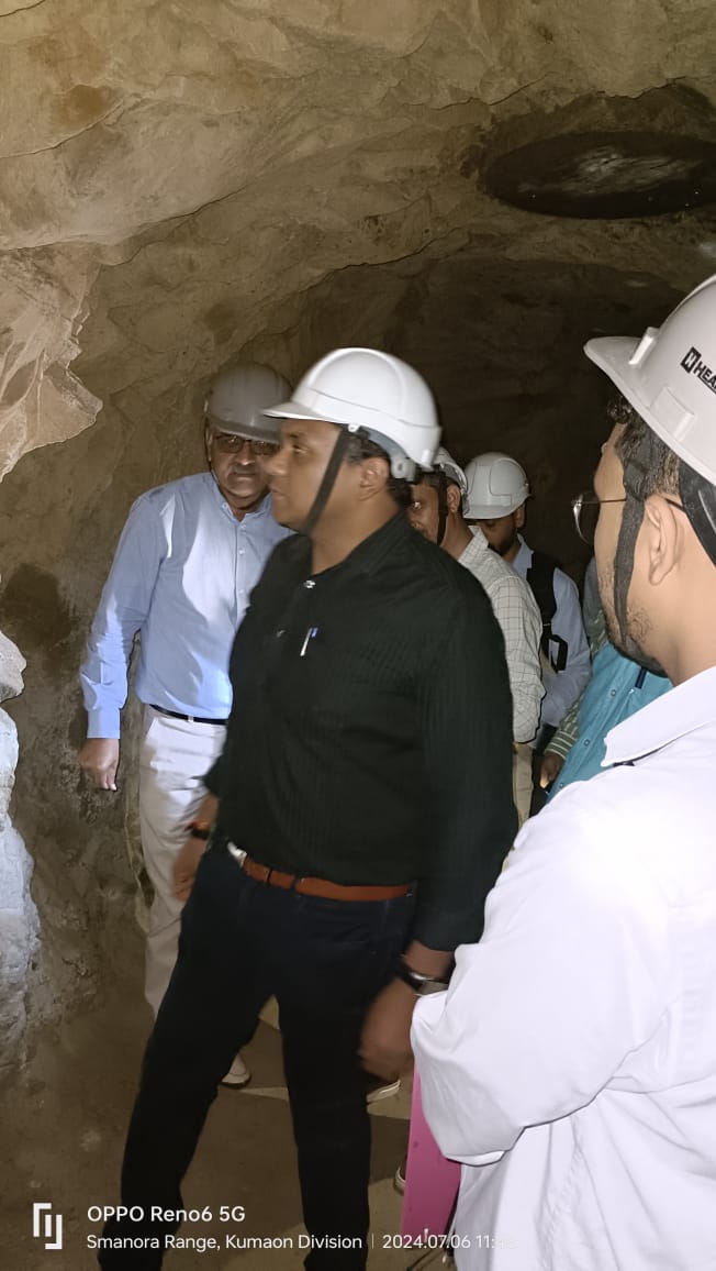 सचिव सिंचाई ने हल्द्वानी में किया जमरानी बांध परियोजना का स्थलीय निरीक्षण