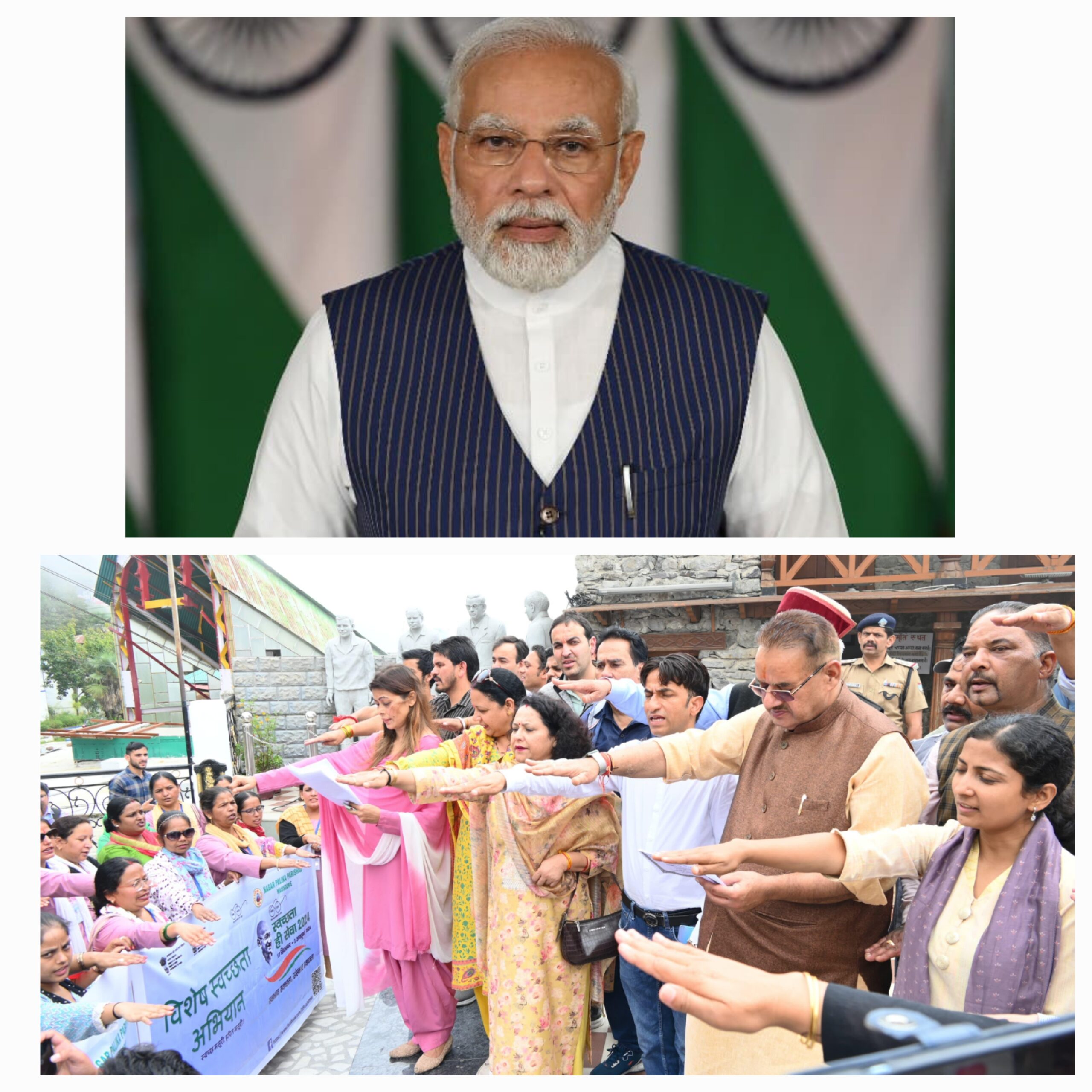पीएम मोदी ने वर्ष 2014 में सत्ता संभालते ही स्वच्छ भारत अभियान का संकल्प लिया था