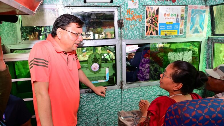 मुख्यमंत्री धामी को अपने बीच देख आपदा प्रभावितों के भी हुए हौसले बुलंद