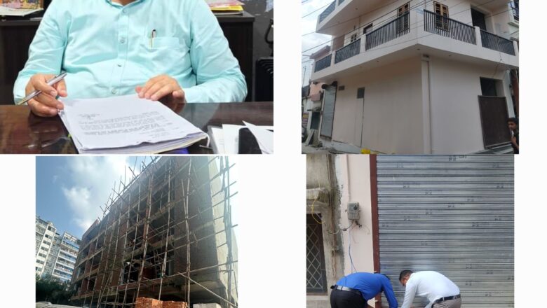 इंजीनियरों की टीम ने तिवारी के नेतृत्व में मौके पर पूरी कार्रवाई की निगरानी की   