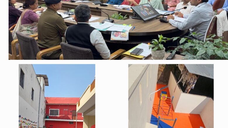 जिलाधिकारी सविन बंसल ने साधूराम इंटर कॉलेज में डेढ़ करोड़ की लागत से आधुनिक इंटेंसिव केयर सेंटर निर्माण की जानकारी दी   