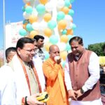 मुख्यमंत्री ने खटीमा में किया 215 ऊँचे तिरंगे का लोकार्पण      