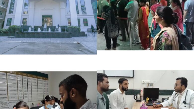 दफ्तर से सीधे डॉक्टर तक—श्री महंत इन्दिरेश अस्पताल की इवनिंग ओपीडी ने आसान किया इलाज का रास्ता